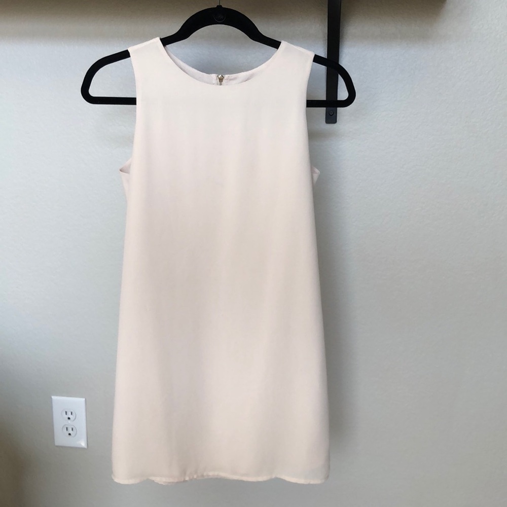 Naked Zebra Blush Shift Dress